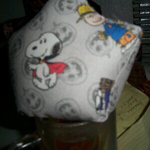 4" Peanuts Halloween Car/Tote/Office Dice-Handmade